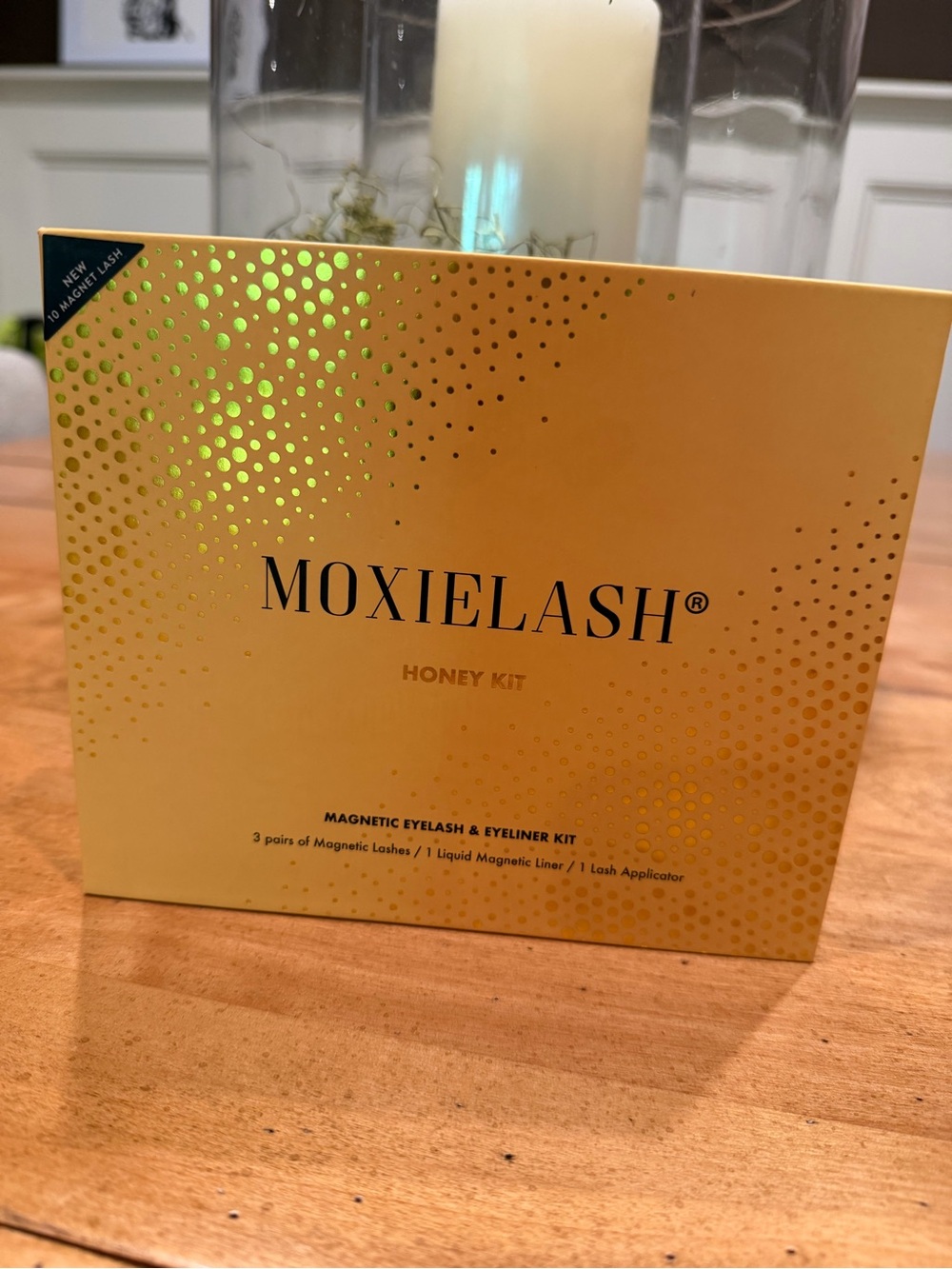 MoxieLash Honey Kit Magnetic Eyelash & Eyeliner Kit - Gold NEW IN BOX